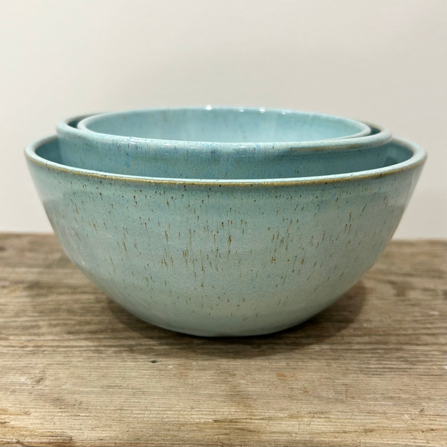 Coastal Teal Nesting Bowl Trio