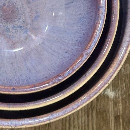 Aubergine Flux Nesting Bowl Trio