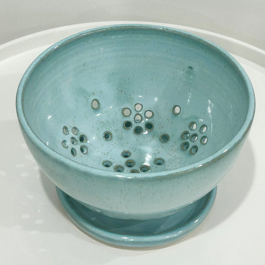 Coastal Teal Berry Bowl