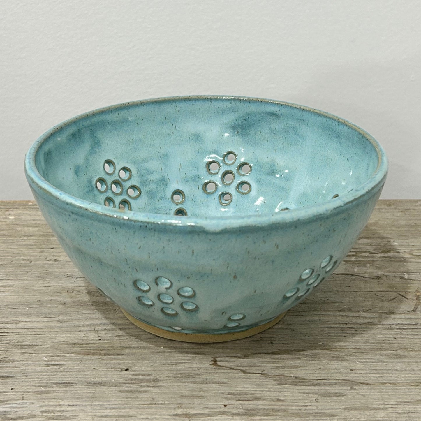 Coastal Teal Berry Bowl