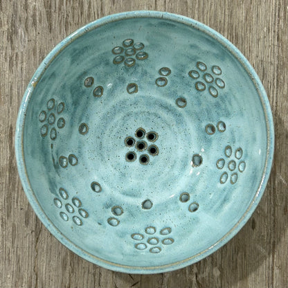 Coastal Teal Berry Bowl