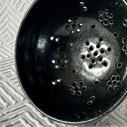 Black Sparkle Berry Bowl