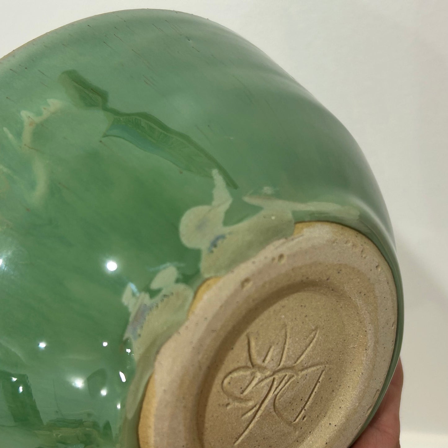Sea Glass Green Nesting Bowl Trio (Seconds)