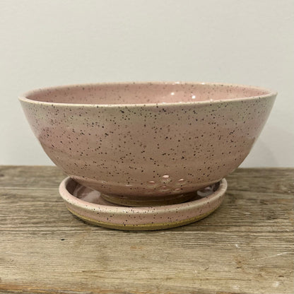 Dusty Pink Berry Bowl