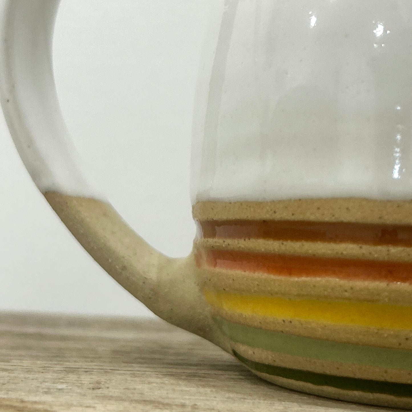 Vintage Texture Stripe Mug