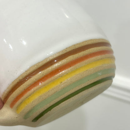 Vintage Texture Stripe Mug