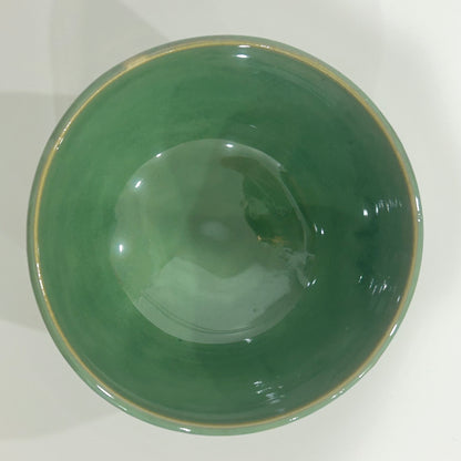 Sea Glass Green Dessert Bowl