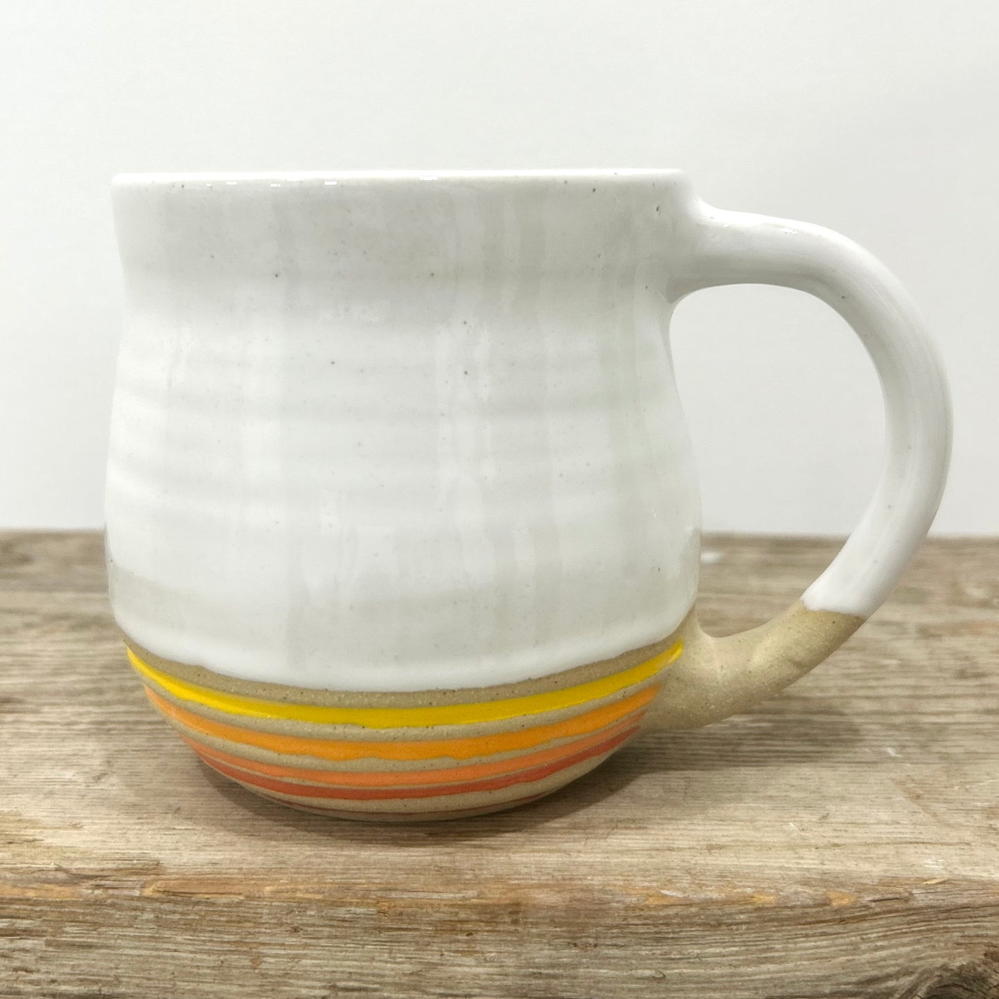 Texture Stripe Autumn Mug