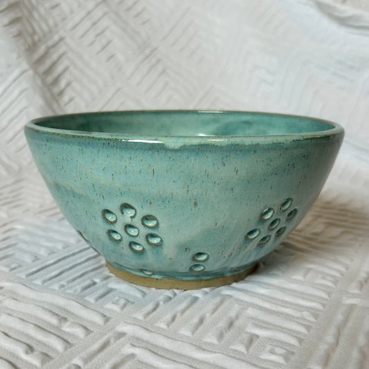 Coastal Teal Berry Bowl
