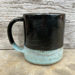 Sparkle Black/Ice Blue Mug