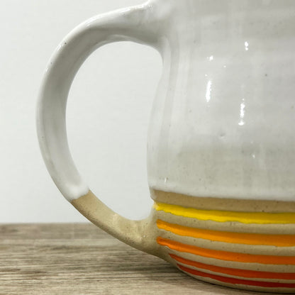 Texture Stripe Autumn Mug