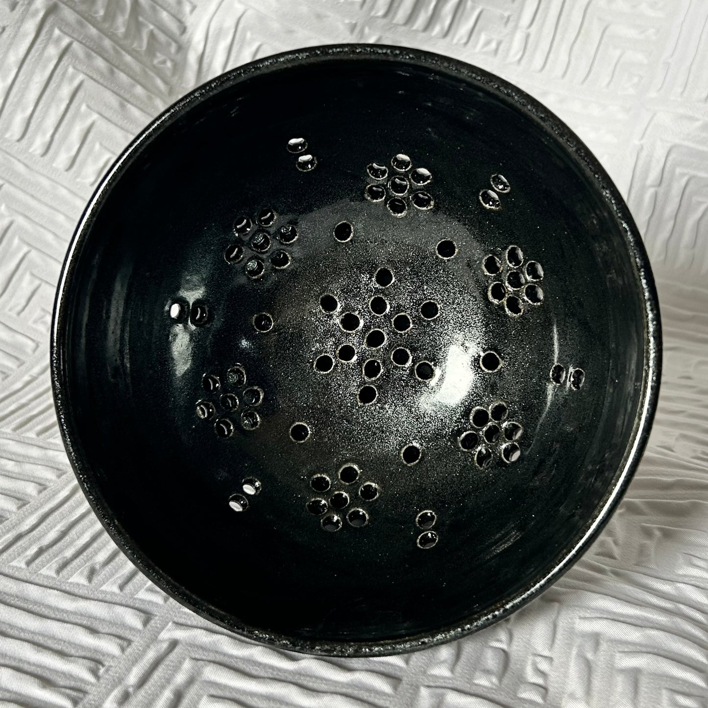 Black Sparkle Berry Bowl