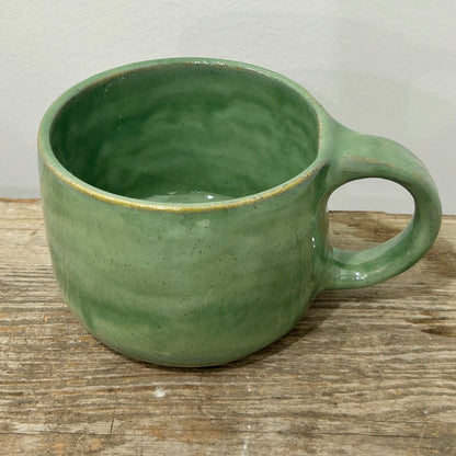 Sea Glass Green Cappuccino Mug
