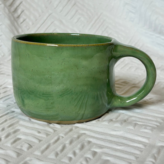 Sea Glass Green Cappuccino Mug