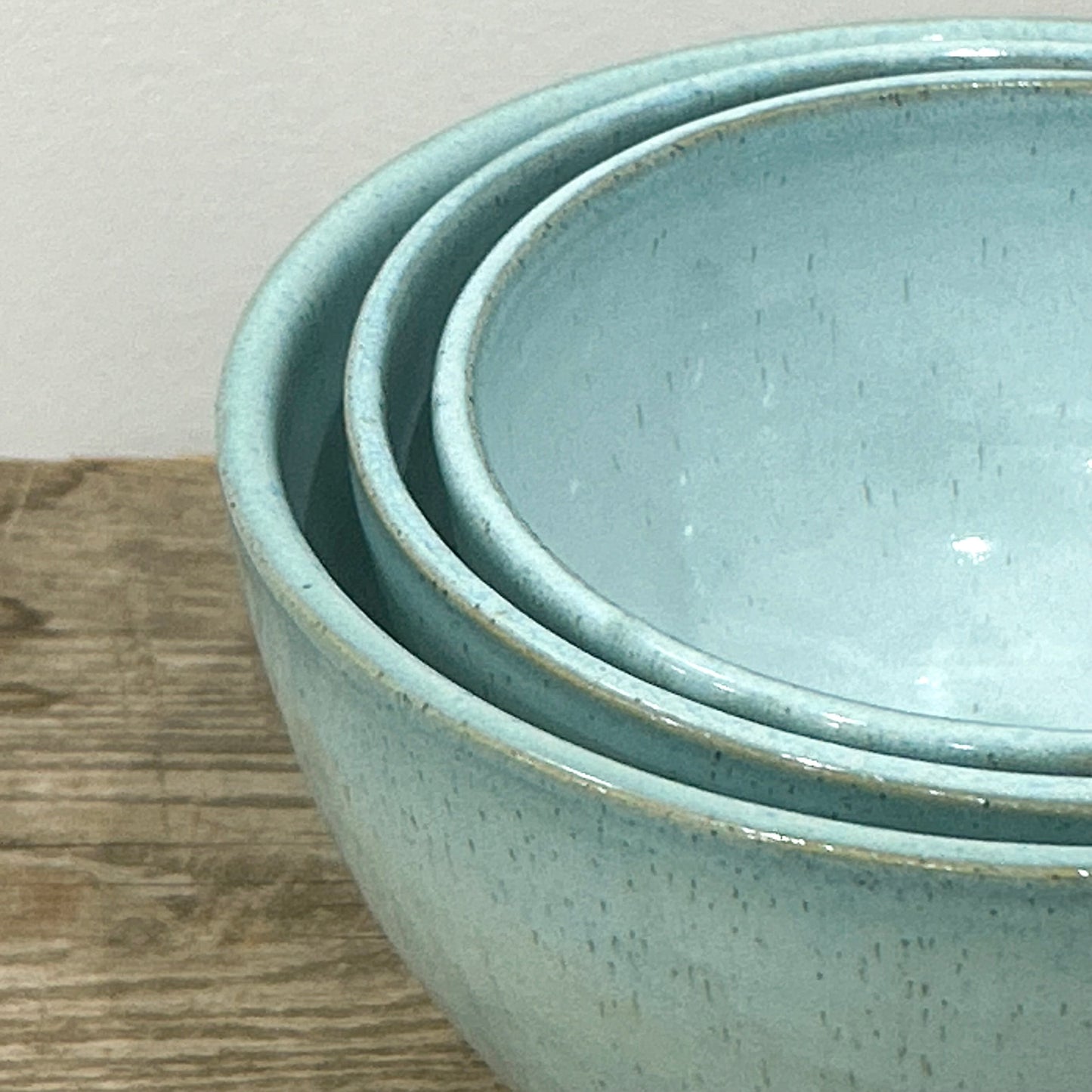 Coastal Teal Nesting Bowl Trio