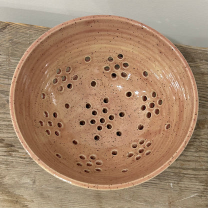 Speckled Petal Pink Berry Bowl