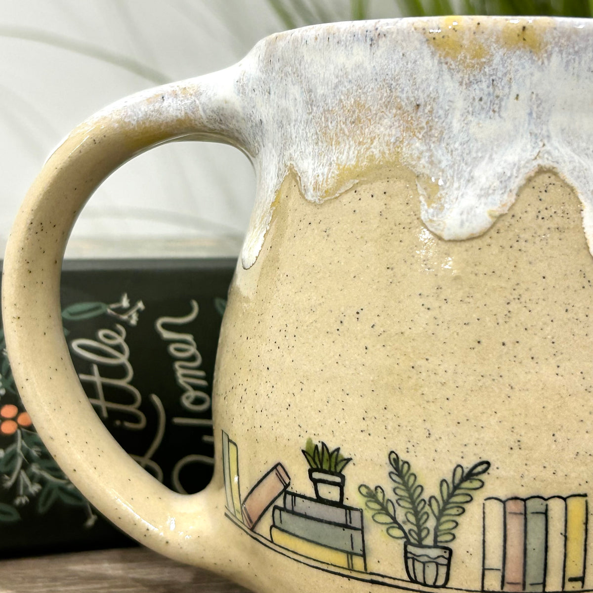 Dolly Inspired Little Free Library Mug