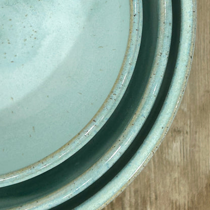 Coastal Teal Nesting Bowl Trio