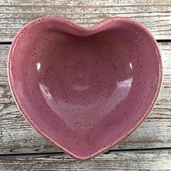 Heart Bowl (Altered Thrown Bowl)