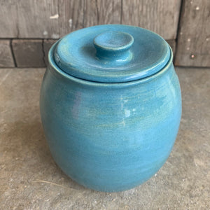 Blue/Green Sugar Pot